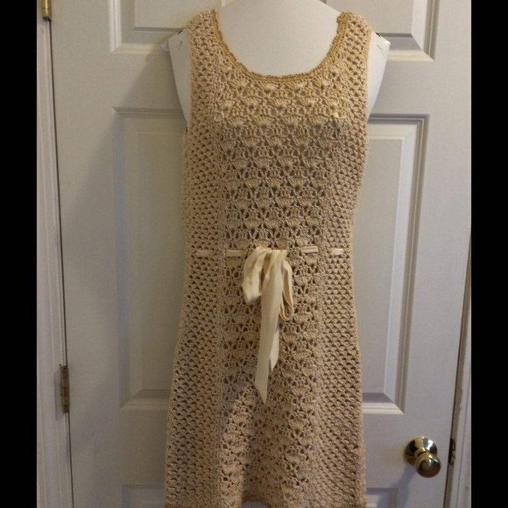 Moschino cheapandchic crocheted dress